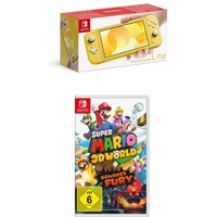 Nintendo Switch Lite gelb + Super Mario 3D World