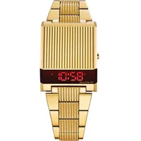 BULOVA Herren Analog Quarz Uhr mit Edelstahl Armband 97C110
