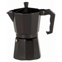 Krüger 501S Espressokcher Italiano NERO Gr. 3 T, Aluminium,