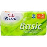 Fripa Toilettenpapier Basic 2-lagig weiß