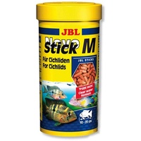 JBL NovoStick M 30289 Alleinfutter für fleischfressende Buntbarsche, Sticks