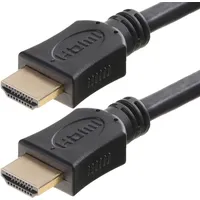 Helos 118869 HDMI-Kabel 1 m, HDMI Typ A) (Standard)