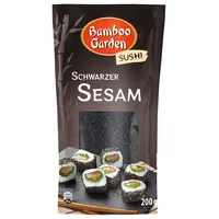 Bamboo Garden Sesam schwarz, 200 g (Verpackungsdesign kann abweichen)