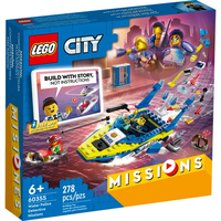 LEGO City Detektivmissionen der Wasserpolizei 60355