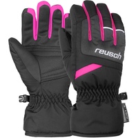 Reusch Bennet R-Tex XT Handschuhe, Black/Black Melange/pink glo, 6.5