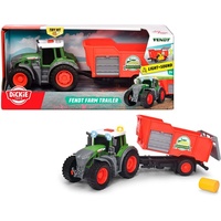 DICKIE Toys Fendt Traktor mit Anhänger (203734001)