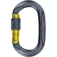 Climbing Technology Ovx Karabinerhaken - Anthacite / Gold Gate