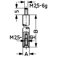 Käfer Verlängerungsstück für Messeinsatz 80mm