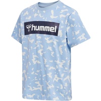 Hummel Carter Kurzarm-t-shirt - Airy Blue - 6 Jahre