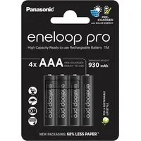 Panasonic eneloop pro (Gen 5) Micro AAA NiMH 930mAh,