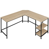 Tectake Schreibtisch Hamilton 138x138x75,5cm 1