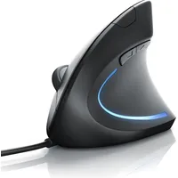 CSL ergonomische Maus kabelgebunden, optische vertikale Mouse, Vorbeugung gegen