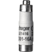 Hager LE1416 Diazed-Sicherung Sicherungsgröße = D01 16A 400V mit