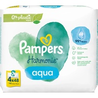 Pampers Pampers® Feuchttücher aqua HarmonieTM 1-lagig weiß, 192 St.