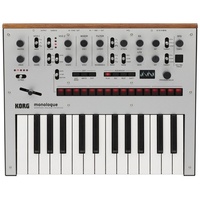 Korg monologue Synthesizer Silber