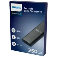 Philips Externe SSD 250GB, USB-C 3.0 (FM25SS030P/00)