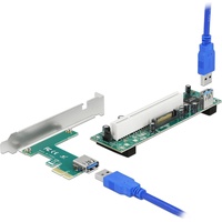 DeLock Riser Karte PCI Express x1 zu 1 x