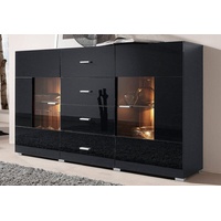 Höltkemeyer Sideboard »Happy«, Breite 150 cm, schwarz