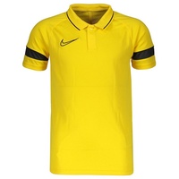 Nike Academy 21 Poloshirt Kinder - gelb/schwarz -122-128