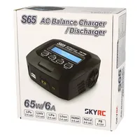 SkyRc Ladegerät S65 AC 2-4s 6A 65W Entladen 2A