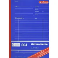 Herlitz Lieferschein mit Empfangsschein Formularbuch 204