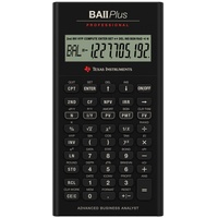 Texas Instruments BAII Plus Professional Finanzrechner grau