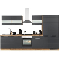 Kochstation Küchenzeile »KS-Luhe«, 330 cm breit, wahlweise mit oder