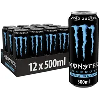 MONSTER ENERGY Zero Sugar Dose 12x0,5l