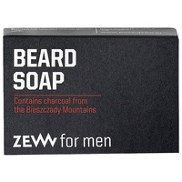 ZEW FOR MEN Beard Soap with Charcoal 85 ml