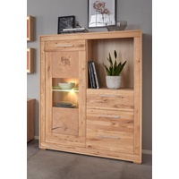 Vogl möbelfabrik Highboard, Breite 107 cm, braun