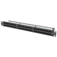 LANBERG PPU5-1048-B - patch panel - 1U - 19"