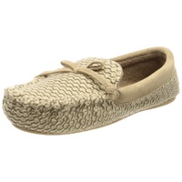 FLIP*FLOP Damen loaferknit 2 Hausschuh, Soft beige, 36 EU