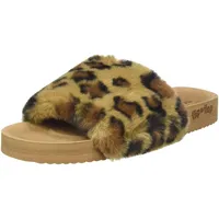 FLIP*FLOP Flip Flop Hausschuh poolleo fur in braun |