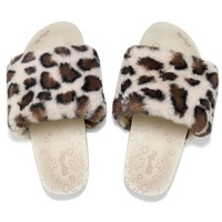 FLIP*FLOP poolleo fur Hausschuh Taupe, 36 EU