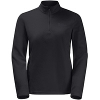 Jack Wolfskin Taunus Fleece Mit Halbem Reißverschluss - Black