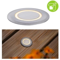 Paulmann LED Bodeneinbauleuchte Ring insect-friendly Alu Ø 5 cm