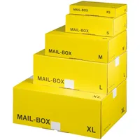 Smartboxpro Faltkartons Mail-Box Gr. 20 Stück, weiß, Innenmaße: x