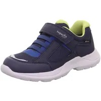 Superfit Jungen RUSH Gore-Tex Sneaker, BLAU/HELLGRÜN 8000