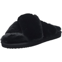 FLIP*FLOP crossfur 2 Hausschuh Black, 36 EU