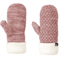 Jack Wolfskin HIGHLOFT Knit Mitten Women Gloves, Afterglow,