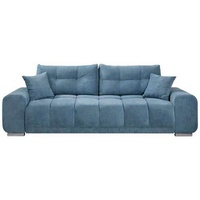 MID.YOU 3-Sitzer-Sofa Blau 260x95x90 cm