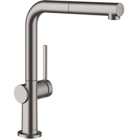 Hansgrohe Talis M54 270 1jet Ausziehauslauf brushed black chrome