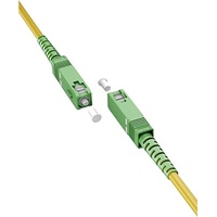 Goobay 59642 Glasfaserkabel (FTTH) (OS2) Simplex/SC APC (8°) Stecker