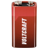 VOLTCRAFT 6LR61 9V Block-Batterie Alkali-Mangan 550 mAh 9V 1St.