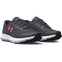 Under Armour Surge 3 Damen pitch gray/white/cerise 37,5