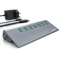 Primewire USB 3.2 Gen2 Hub, 7 Port Verteiler aktiv