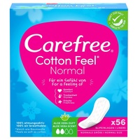 Carefree Slipeinlagen Cotton Feel Normal Aloe 56 St