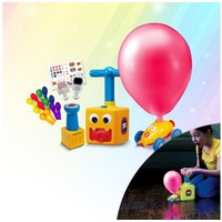 MediaShop Deutschland MediaShop Ballonbetriebenes fahrendes - fliegendes Spielzeugset