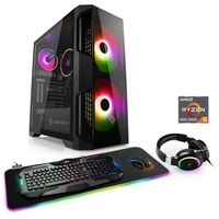 CSL Gaming-PC »RGB Edition V28716«, schwarz