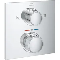 Grohe Allure Thermostat-Brausebatterie mit 2-Wege-Umstellung chrom